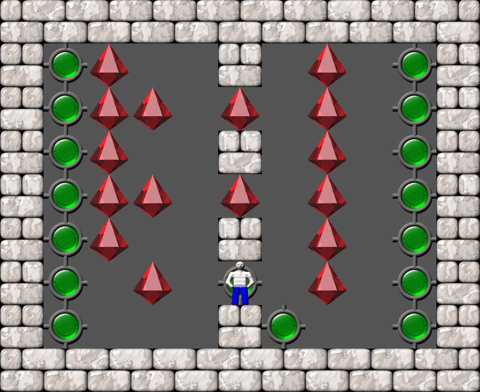 Сокобан Bugs collection 2 уровень 11